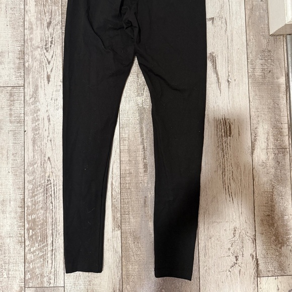 NWT PUMA ESSENTIALS LEGGINGS TIGHT FIT BLACK COTTON S - Picture 6 of 11